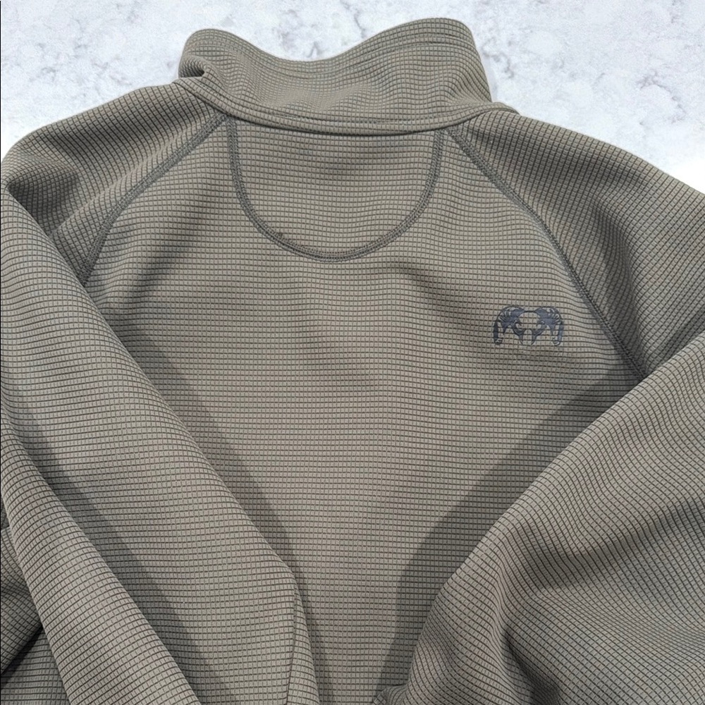 KUIU Peloton 240 Full Zip Wind Resistant Fleece Jacket Men’s Hunting-Olive - Picture 7 of 8